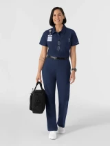 WINK Nurtur Women's Flat Front Straight Leg Scrub Pant 5480