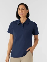 WINK Nurtur Women's 1-Pocket Polo Scrub Top 6480