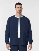 WINK Nurtur Unisex 2-Pocket Warm-Up Scrub Jacket 8680