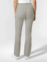 Back view of WINK Aura Women's Mid-Rise Bootcut Scrub Pant 5270 in Cool Gray