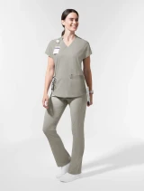 WINK Aura Women's 2-Pocket V-Neck Scrub Top 6270