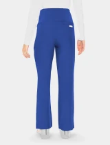 Back view of Med Couture Touch Women's Maternity Scrub Pant MC028 in Royal
