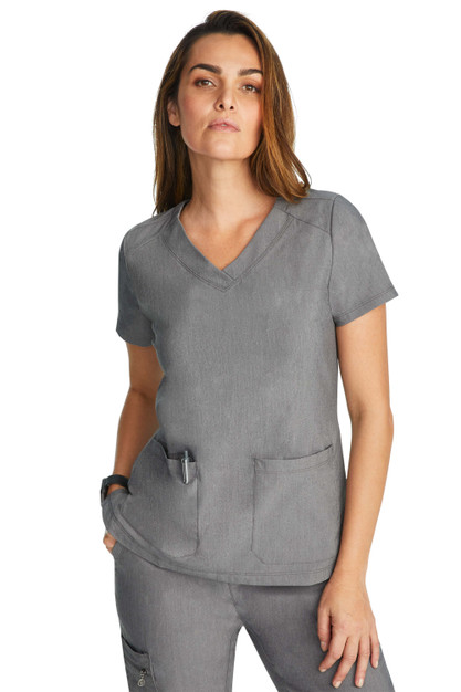 Healing Hands Purple Label Women's Jordan 2-Pocket Scrub Top