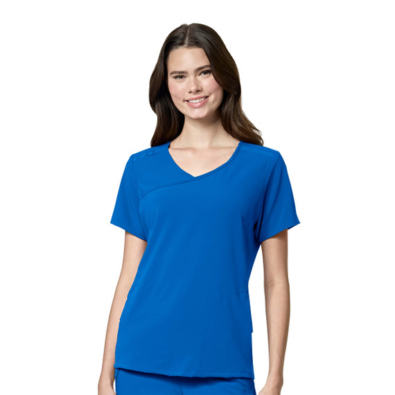 Wink Renew Women's Mock Wrap Top #6334