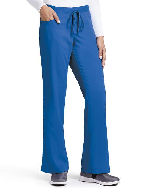 Front View of Grey's Anatomy Pant 4232 in New Royal