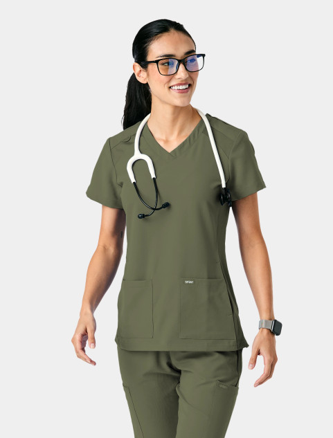 Spirit Scrubs Women's V-Neck Top #UOT111
