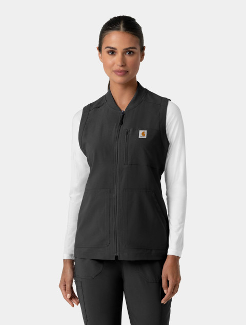 CARHARTT Cross-Flex Men's Lightweight Scrub Vest C86510 - The