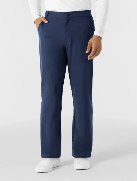 WINK Nurtur Men's Flat Front Straight Leg Scrub Pant 5580