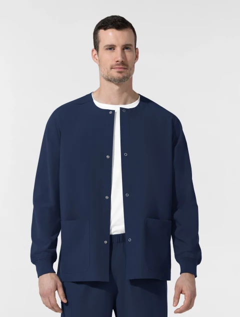 WINK Nurtur Unisex 2-Pocket Warm-Up Scrub Jacket 8680