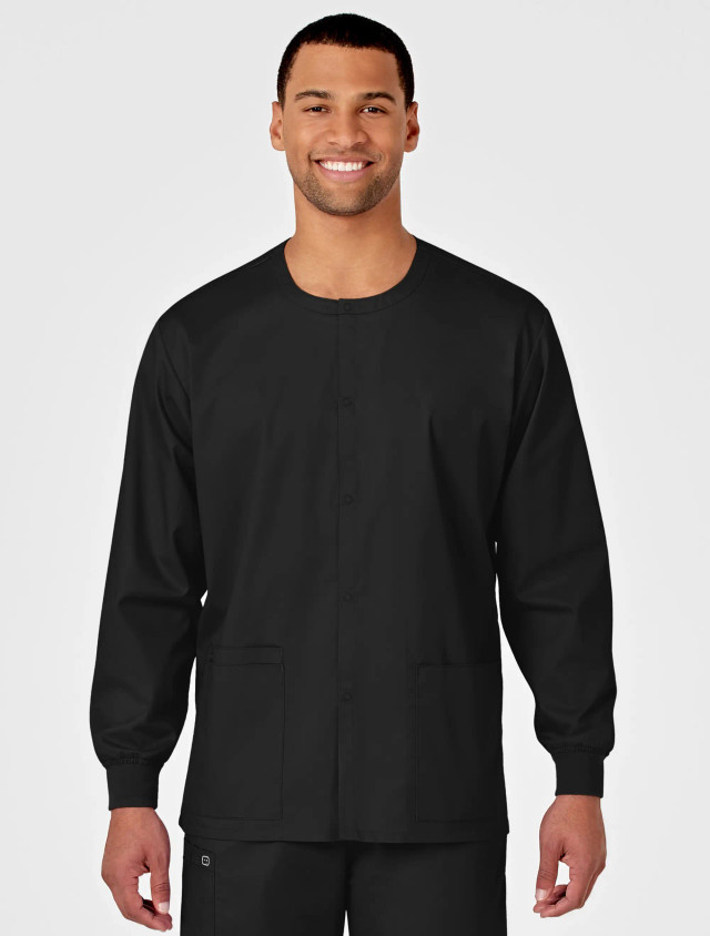 Wink Work Unisex Snap Front Jacket #800