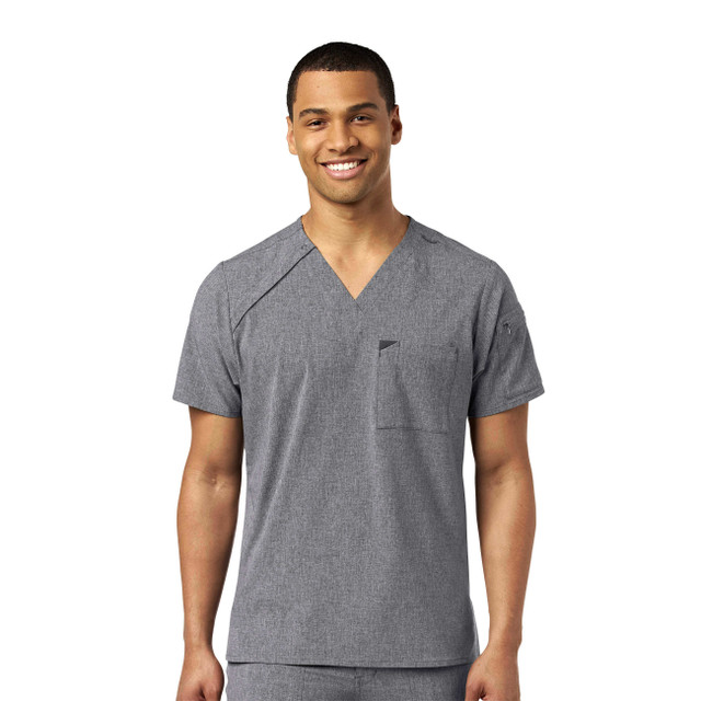 Wink Renew Men's EZ-Zip V-Neck Top #6034