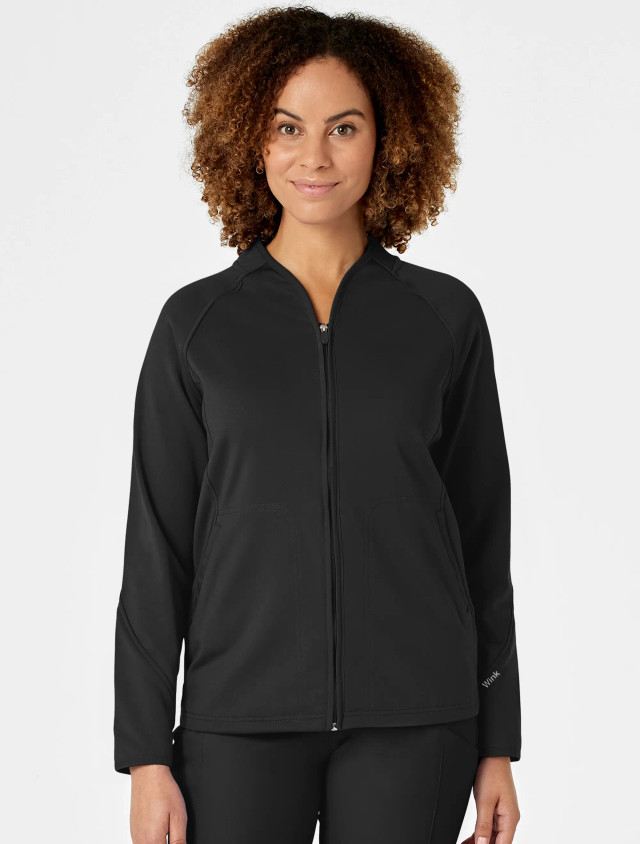 Wink Layers Women's Fleece Full Zip Jacket #8209