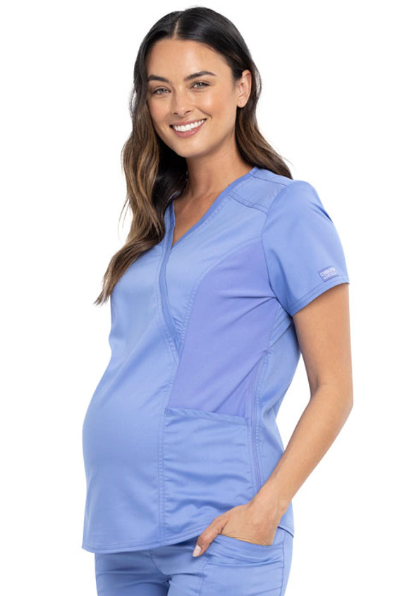 Cherokee Workwear Revolution Maternity Top #WW688