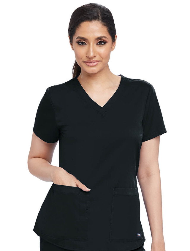 Grey's Anatomy Aubrey V-Neck Top #71166 - The Uniform Outlet