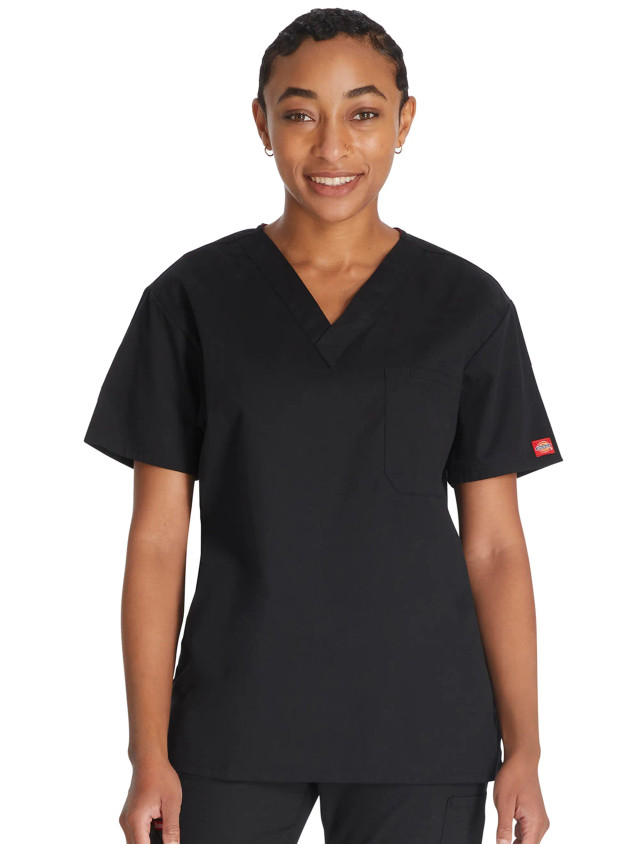Dickies EDS Signature Unisex V-Neck Top #83706