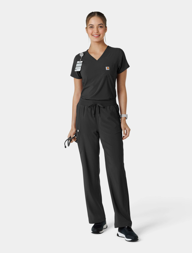 CARHARTT Cross-Flex Women's Boot Cut Scrub Pant C53310 - The