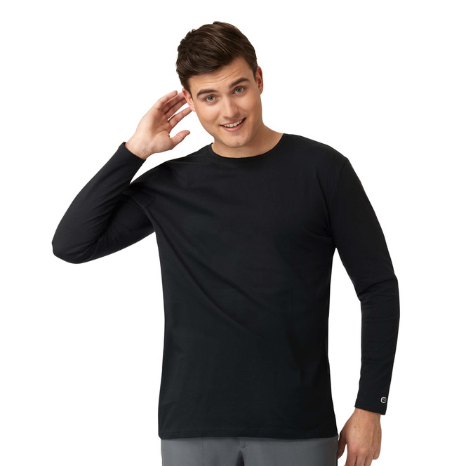 Wink Layers Men's Crew Neck Long Sleeve Tee #2909