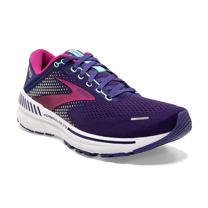 Brooks Women's Adrenaline GTS 22 Navy/Yucca/Pink