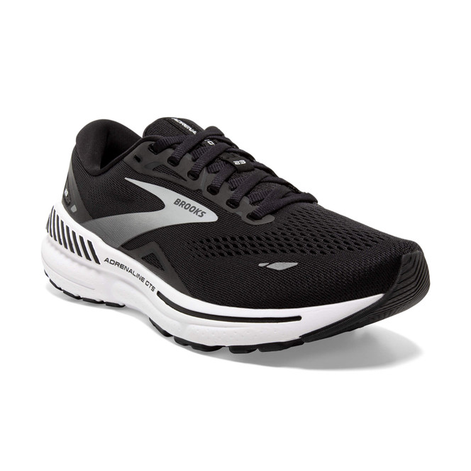 Brooks Women's Adrenaline GTS 23 Black/White/Silver