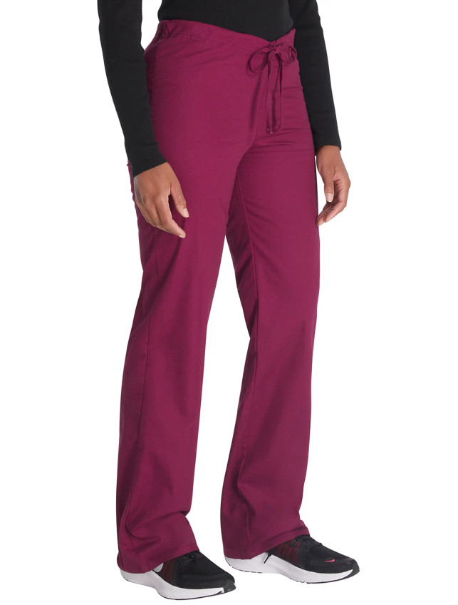 Front view of unisex Dickies EDS Signature pant #83006 in wine.