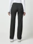 Back view of Healing Hands HH Works Women's Rachel Elastic Waist Pant #9500 in Black