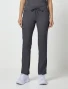 Front view of Healing Hands Purple Label Women's Tamara Drawstring Cargo Scrub Pant 9181 in Pewter