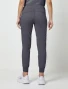 Back view of Healing Hands Purple Label Women's Tara Jogger Scrub Pant 9233 in Pewter