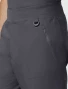 Badge loop detail of Healing Hands Purple Label Men's Dante Jogger Scrub Pant 9301 in Pewter