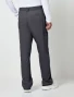 Back view of Cherokee Workwear Revolution Men's Fly Front Tapered Leg Cargo Scrub Pant WW140 in Pewter