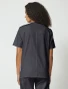 Back view of Cherokee Workwear Core Stretch Unisex 4 Pocket V-Neck Scrub Top 4725 in Pewter