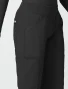 Alternate waistband close-up of Cherokee Workwear Professionals Women's Mid Rise Pull-On Cargo Pant #WW170 in Black