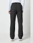 Back view of Cherokee Workwear Professionals Men's Fly Front Cargo Pant #WW190 in Black