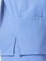 Patch pocket and side vent detail of Cherokee Workwear Originals Women's Dolman Sleeve V-Neck Scrub Top 4700 in Ciel