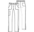 Dickies Dynamics Women's Natural Rise Skinny Drawstring Pant #DK190