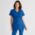 Front View of Grey's Anatomy Maternity Top GRT094 in New Royal