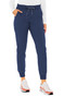 Front View of Med Couture Jogger Yoga Pant 7710 in Navy