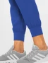 Rib-knit cuff detail of Med Couture Insight Women's Drawstring Cargo Jogger Scrub Pant MC2711 in Royal