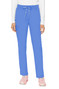 Front View of Med Couture Touch Yoga Waist Pant 7725 in Ceil