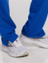 Cuff view of the Spirit Scrubs women's cargo pant #PWB409 in royal.