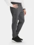 Right side view of Cherokee Workwear Revolution Men's Mid Rise Drawstring Cargo Jogger Scrub Pant WW251 in Pewter