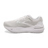 Brooks Men's Ghost Max White/Oyster/Metallic Silver