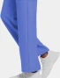Hem detail of Cherokee Workwear Originals Ultra Unisex Drawstring Straight Leg Cargo Scrub Pant CK280A in Ciel