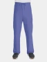 Front view of Cherokee Workwear Originals Ultra Unisex Drawstring Straight Leg Cargo Scrub Pant CK280A in Ciel