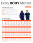 Fit Guide for Barco scrubs, Grey's Anatomy scrubs, and Skechers scrubs.