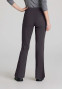 Back view of the Skechers Slip-Ins women's flare leg scrub pant skp656 in pewter