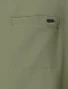 Chest pocket detail of Healing Hands Quest Men's 1-Pocket Tuck-In V-Neck Scrub Top HH758 in Olive