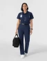 WINK Nurtur Women's Flat Front Straight Leg Scrub Pant 5480