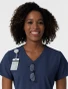 WINK Nurtur Women's 3-Pocket V-Neck Scrub Top 6180