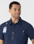WINK Nurtur Men's 2-Pocket Polo Scrub Top 6580