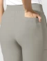 Back pocket detail of WINK Aura Women's Mid-Rise Bootcut Scrub Pant 5270 in Cool Gray